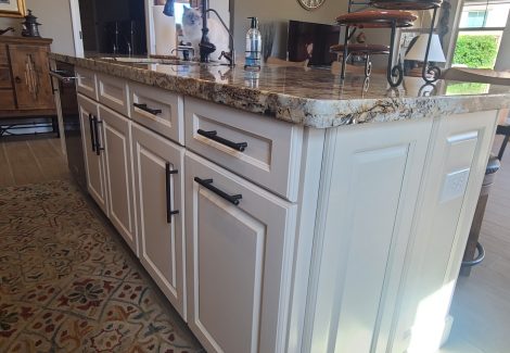 Kitchen Island Refinish Project