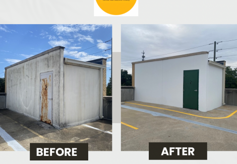 Commercial Rooftop Paint Update